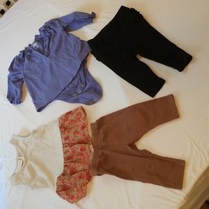 Baby Girls 3-6 months clothes bundle. 13 pieces.